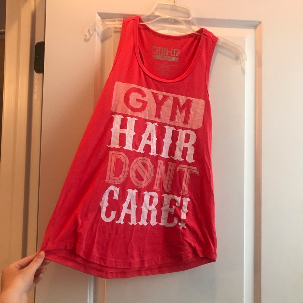 Red Workout Tank